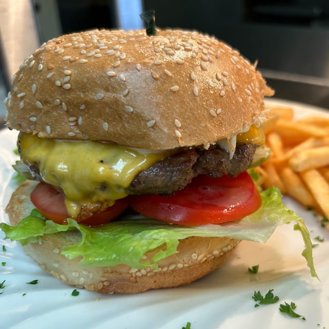 "Cal Ripkin Jr." Burger.