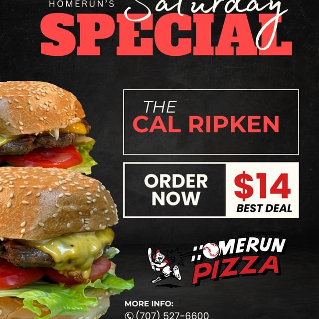 "Cal Ripkin Jr." Burger